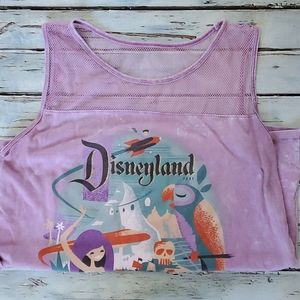 Vintage Print Disneyland Tank Top L